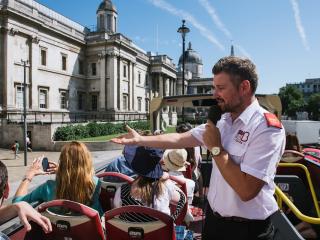 London Bus Tour, River Cruise and Hard Rock Cafe Dining for Two - Experience Voucher